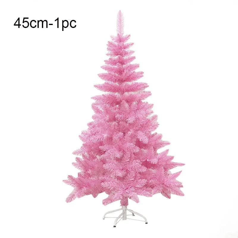 Artificial Xmas Decoration Window Ornaments Christmas Tree Pink Rose Red Christmas Tree Decorations Christmas Decoration Gift