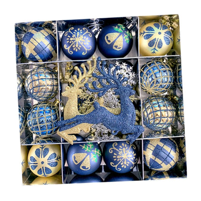 Christmas Balls Ornament Set Xmas Tree Hanging Pendant 2024 Christmas Decoration for Home New Year Gift Navidad Decors