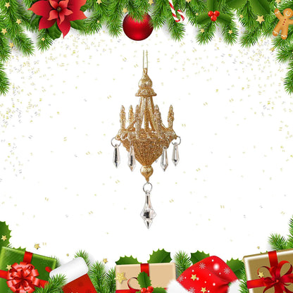 Christmas Tree Ornament Novelty Christmas Ornament for Party Engagement Cafe Decorative Pendant DIY Supplies Housewarming Gift