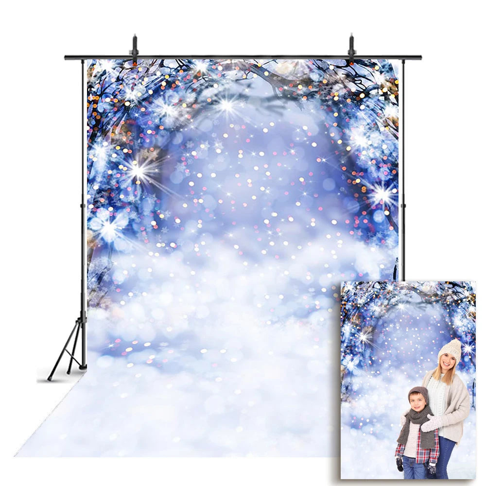 Christmas Tree Photo Background For Photography Xmas Winter Snow Newborn Adult Backdrop Photobooth Party Decoration Studio props