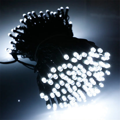 LED Christmas lights 20/30/50M Holiday Fairy String Lights Xmas Party Wedding Garden Decoration Lamp Outdoor Waterproof Garlands