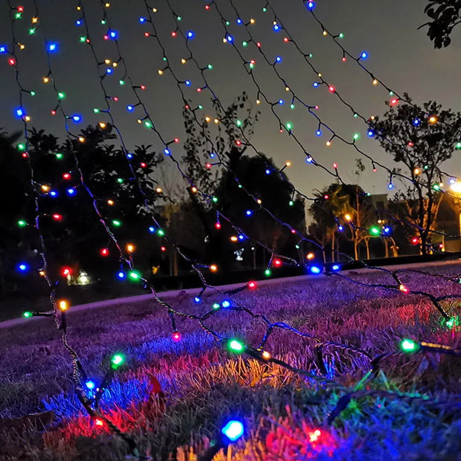 LED Christmas lights 20/30/50M Holiday Fairy String Lights Xmas Party Wedding Garden Decoration Lamp Outdoor Waterproof Garlands