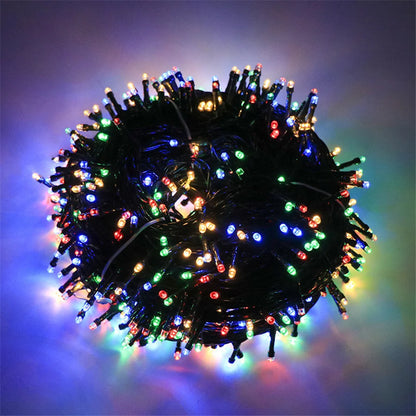 LED Christmas lights 20/30/50M Holiday Fairy String Lights Xmas Party Wedding Garden Decoration Lamp Outdoor Waterproof Garlands