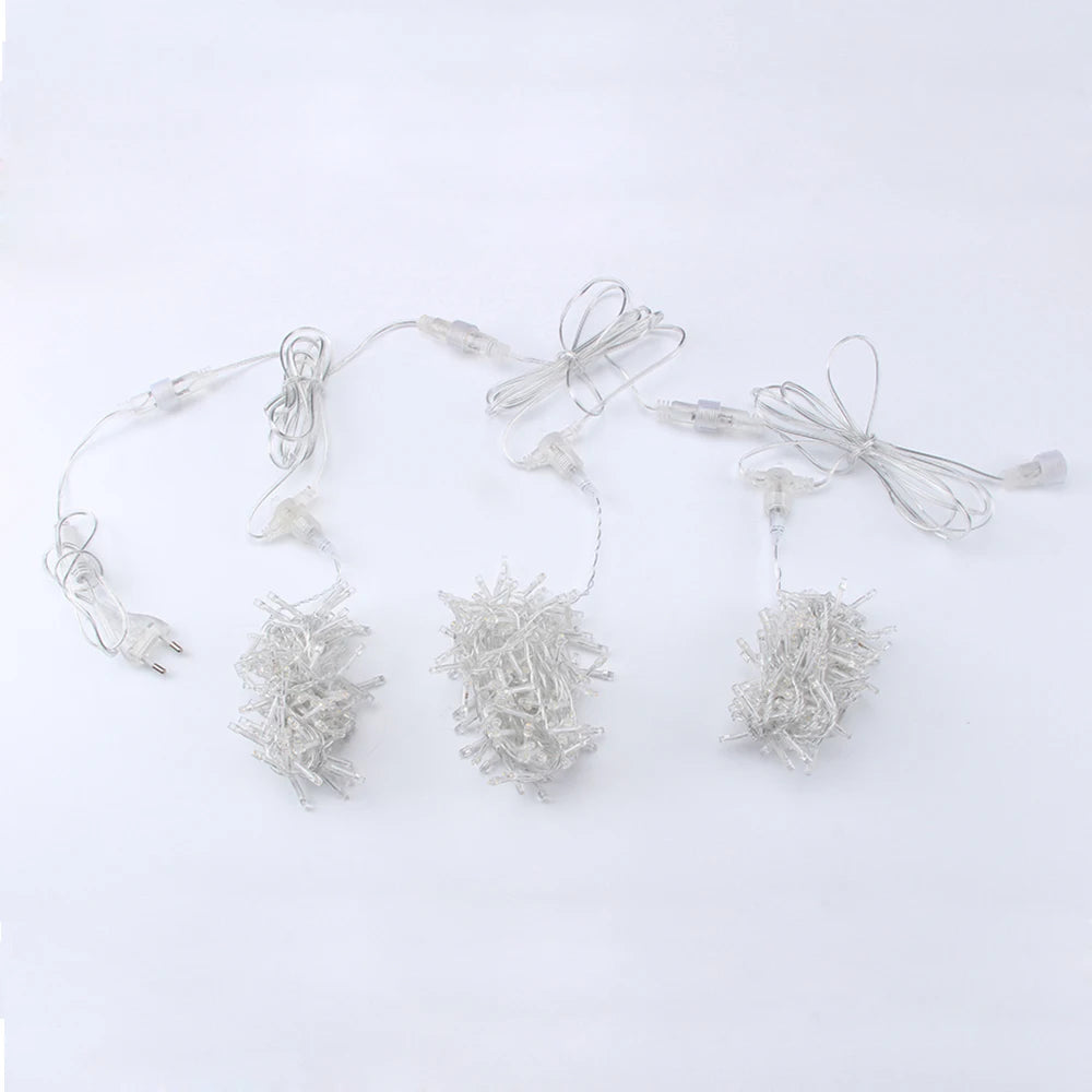 LED String Lights Christmas Garland Led Racimos Fairy Lights For Patio Party Wedding Party Garden Curtain Tree Decoration