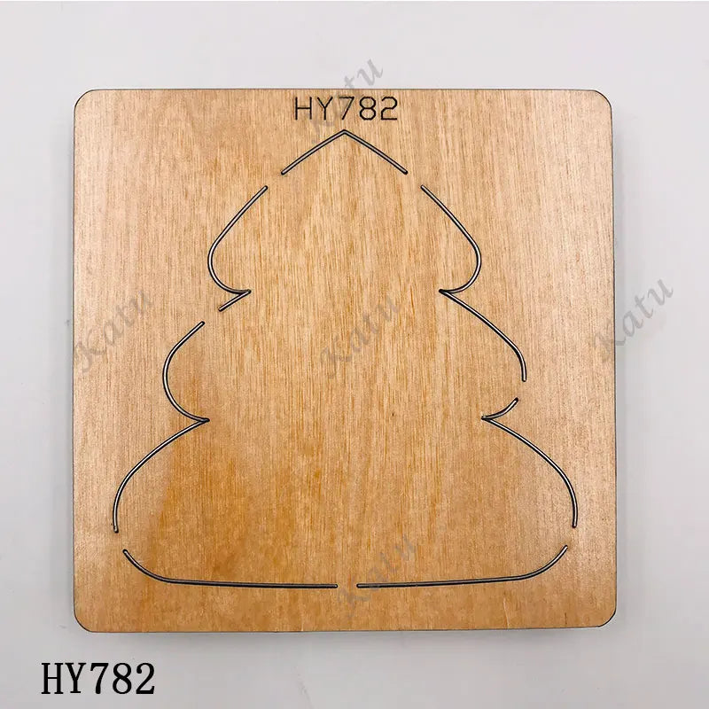 Christmas tree  cutting dies 2019 die cut & wooden dies Suitable  for common die cutting  machines on the market