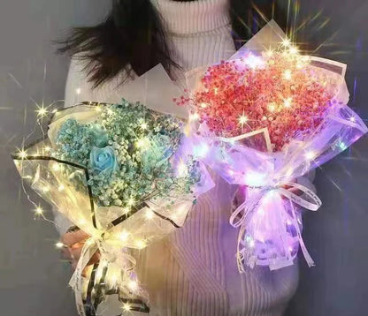 Battery Powered Christmas Decoration String Lights 3Mode Holiday RGB Coloful Fairy Light for Room Copper Wire Bottle Light Strip