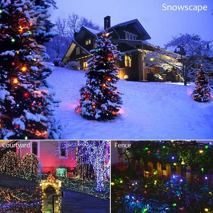LED Christmas lights 20/30/50M Holiday Fairy String Lights Xmas Party Wedding Garden Decoration Lamp Outdoor Waterproof Garlands