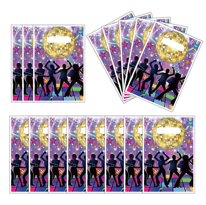 80s Gift Bags Birthday Party Decoration 90s Goody Biscuit Package Retro Disco Candy Bag Baby Shower Kids Gift For Party Supplies