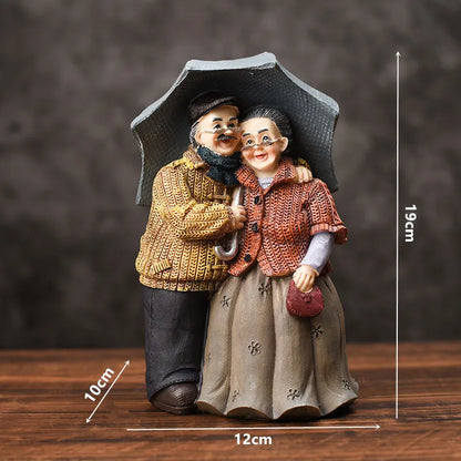 Gifts For Grandparents Elderly Home Decor Room Decoration Best Wishes Ornaments Sweet Wedding Souvenirs Old Couple Love Forever