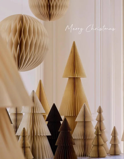 Christmas tree large origami ornament 1.8 meters creative Christmas decorations shopping mall holiday decoration props