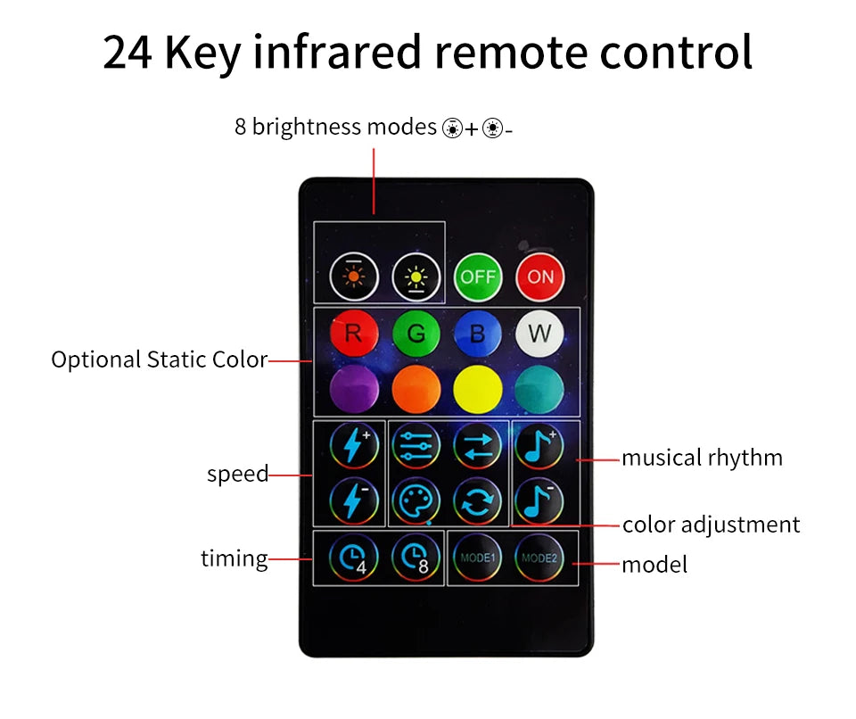 Led Fairy Light Strip Christmas Lights Smart Bluetooth USB Music Festoon Street Garland Wedding Birthday Party Decor for Home