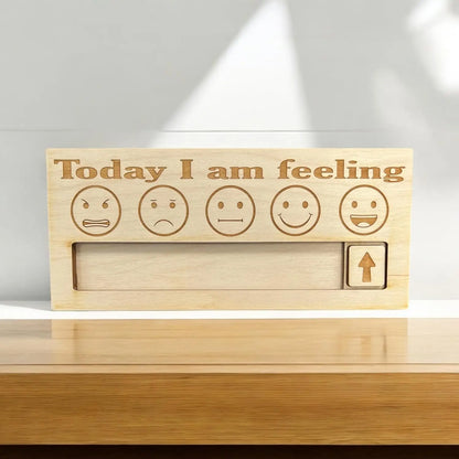 Emotions, Mood, Barometer, Personal Wooden Emotions, Cute Decorations, Christmas and Halloween Gifts, The Best Gifts for Friends