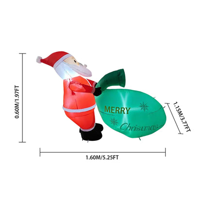 8FT Climbing Inflatable Santa