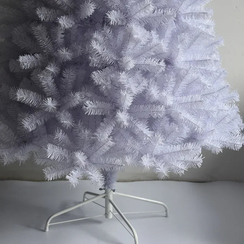 Christmas Tree  PVC Artificial White Indoor and Outdoor Party Decoration with Metal Stand Encryption Xmax Tree 0.9 1.2 1.5 1.8m