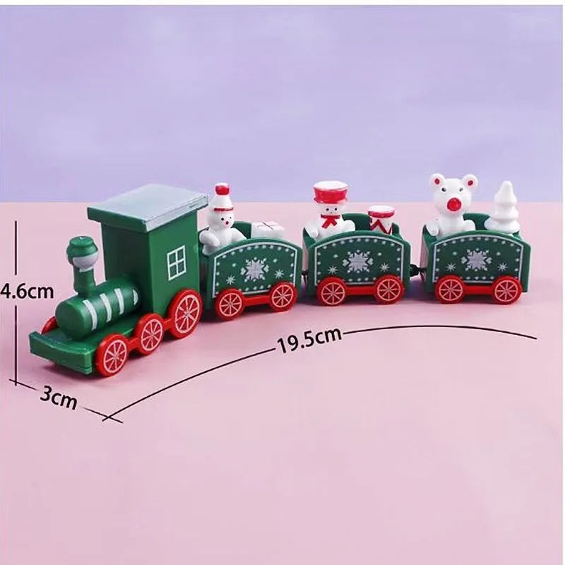 Christmas Train Merry Christmas Decorations For Home 2025 Cristmas Ornament Xmas Navidad Noel Gifts Happy New Year 2026 Gifts
