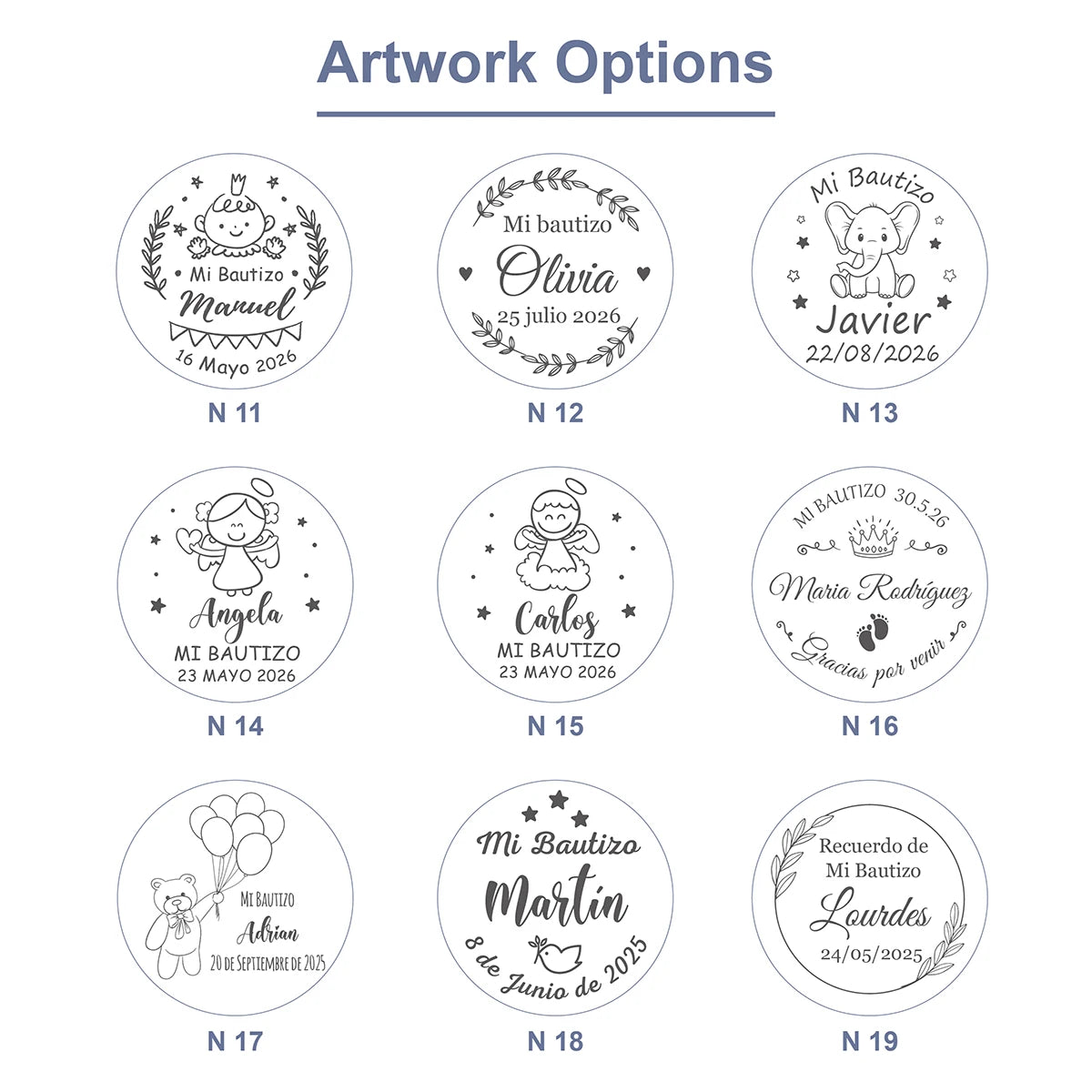 Baptism Gifts for Guests Personalized Magnet Bottle Openers Recuerdos de Bautizo Customized Wooden Fridge Magnets