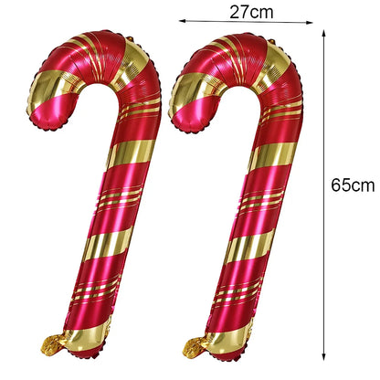 Christmas Inflatable Snowman Balloon Standing Snowman  Foil Balloon Outdoor Yard Decorations New Year Xmas Party Christmas Decor