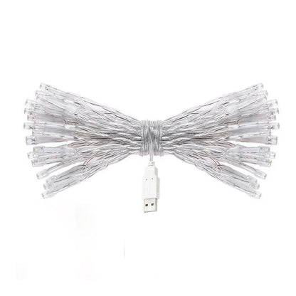 Christmas Tree Decorations Led Fairy String Lights Garlands for Home Garden Wedding Party Outdoor Indoor Decor New Year Gifts