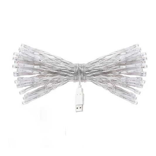 Christmas Tree Decorations Led Fairy String Lights Garlands for Home Garden Wedding Party Outdoor Indoor Decor New Year Gifts