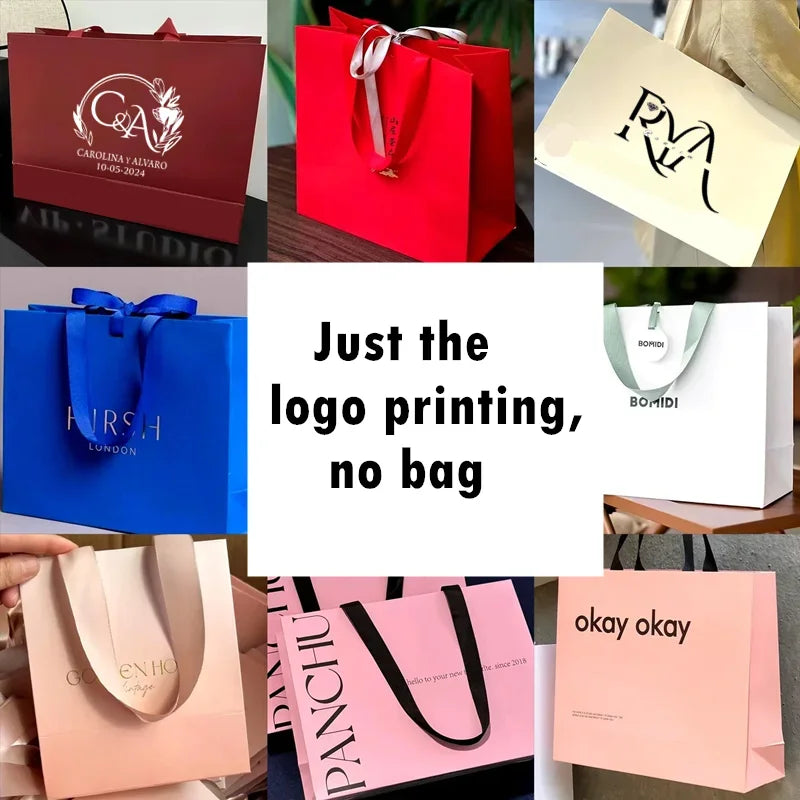 Gift Bags for Logo customization or Price difference for express delivery of goodsis not include the cost of the bag ﻿