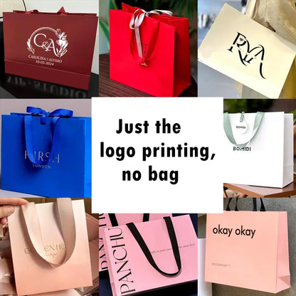 Gift Bags for Logo customization or Price difference for express delivery of goodsis not include the cost of the bag ﻿