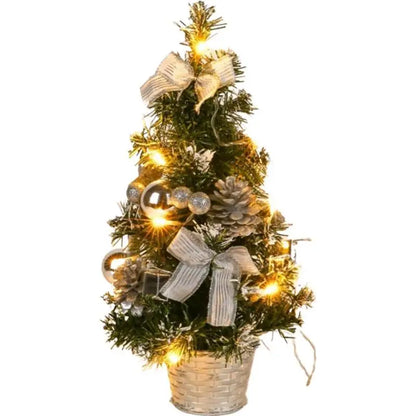 Christmas Tree Decorations Children DIY Handicraft Home Bedroom Party 40cm Artificial Christmas Tree 2026 New Year Gift