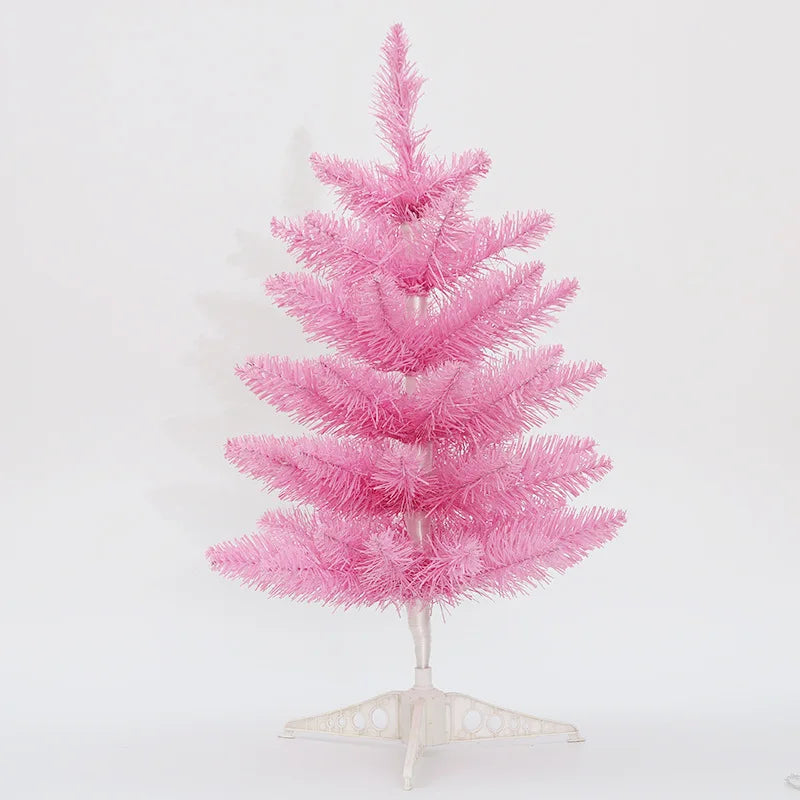 Artificial Xmas Decoration Window Ornaments Christmas Tree Pink Rose Red Christmas Tree Decorations Christmas Decoration Gift