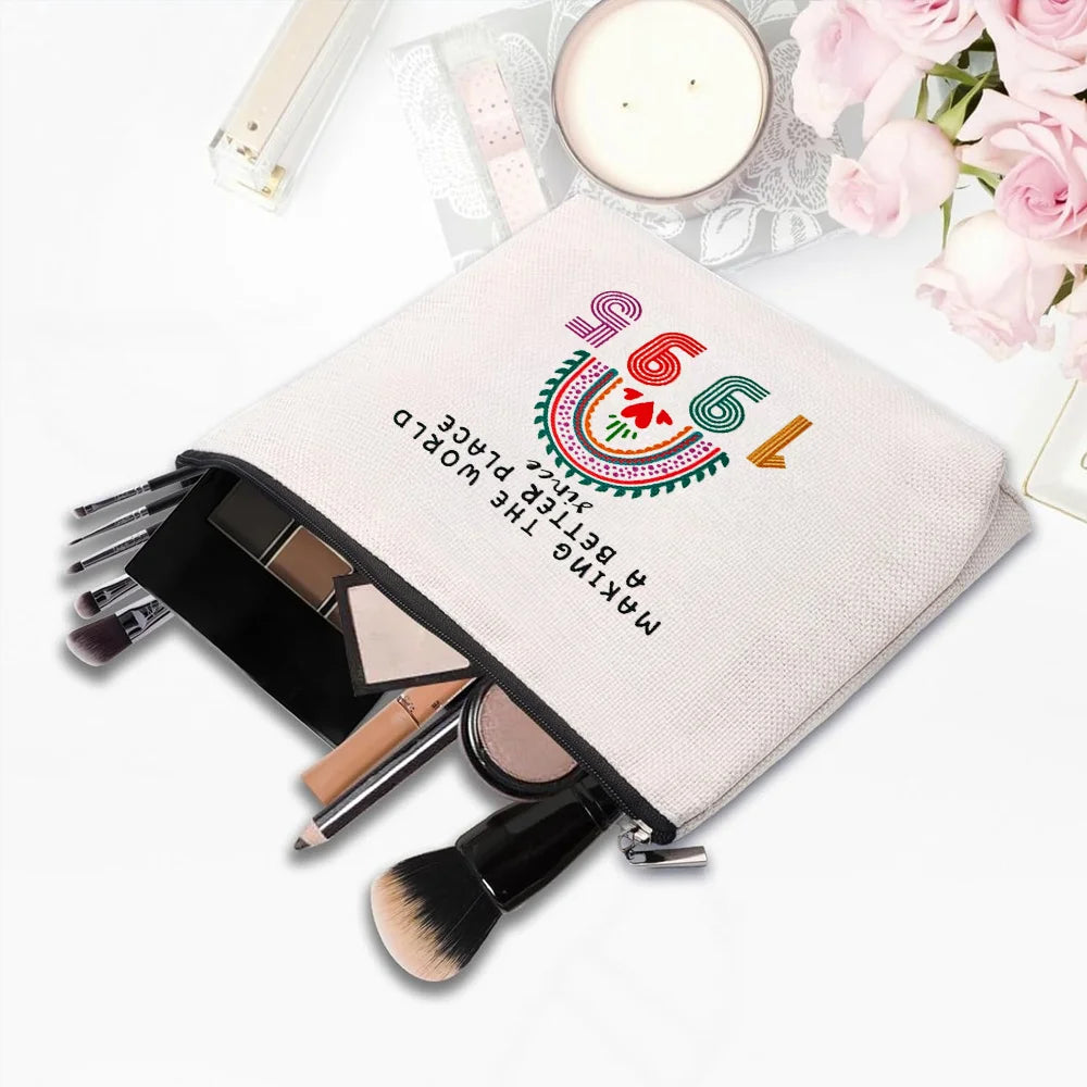 30th Birthday Gifts for Her Makeup Bags 30th Birthday Decorations for Women 1995 30 Year Old Gift for Wife Sister Best Friend