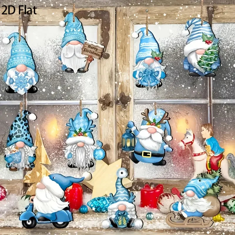 36 Christmas ornaments - Suitable for indoor and outdoor use - No electricity required, perfect for Christmas decoration