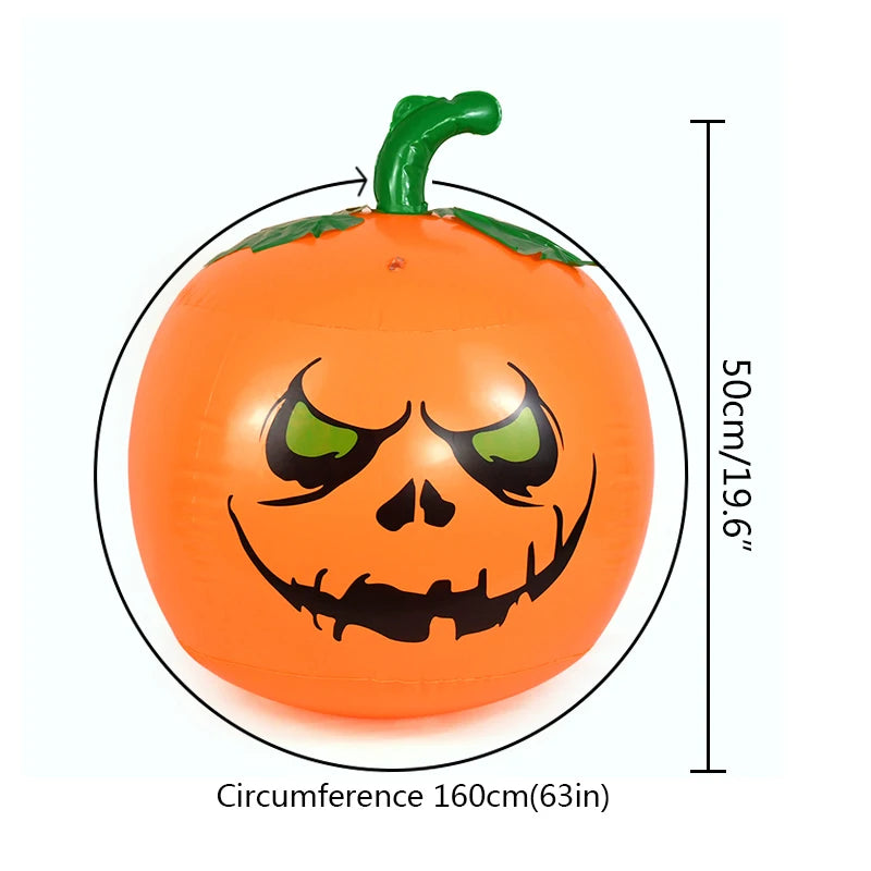 Large Halloween Inflatable Pumpkin Ball PVC Hanging Spide Ghost Balloon Bar Haunted House Shopping Mall Outdoor Yard Decorations