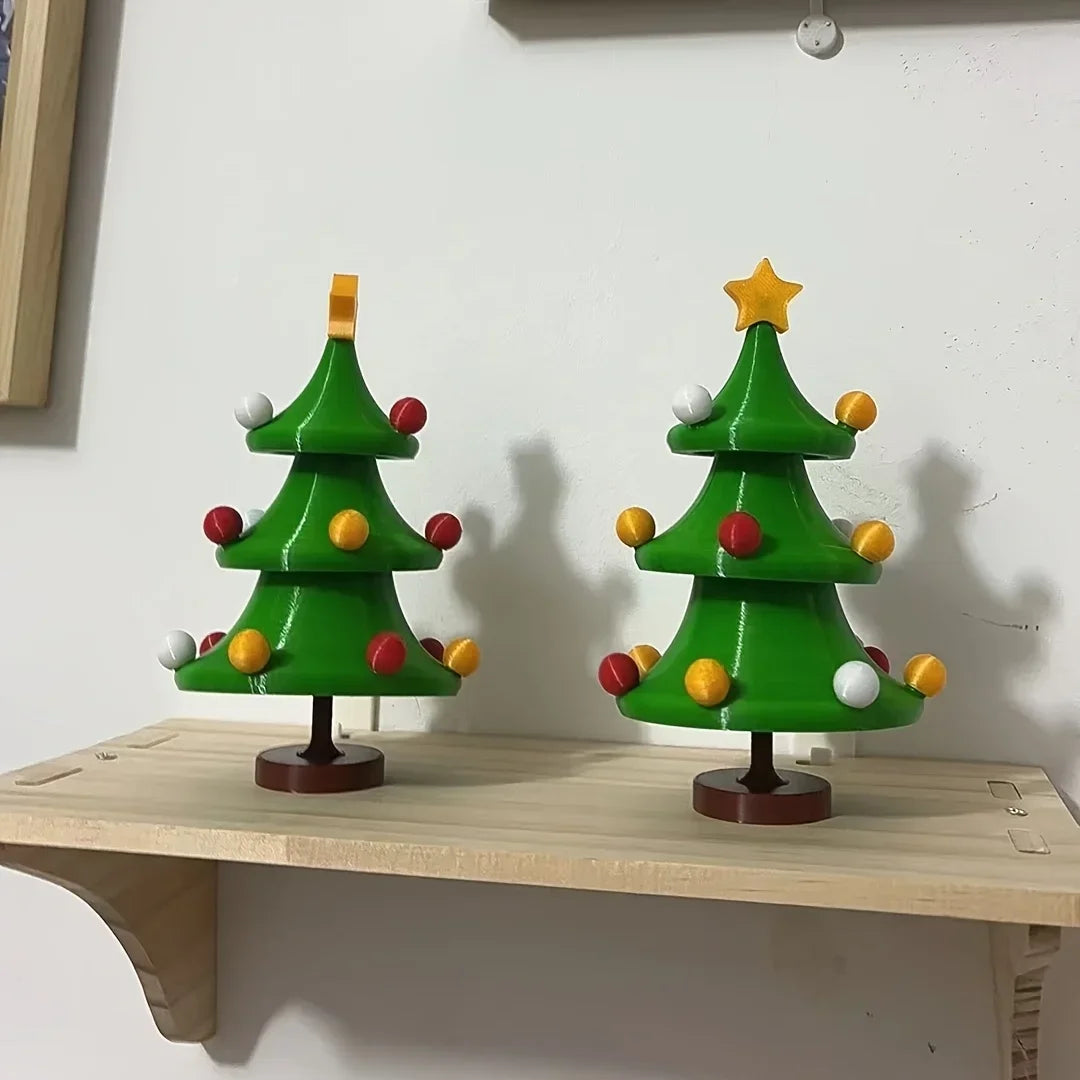 Dancing Christmas Tree，An interesting design, , a stress-relieving creative gift suitable for gifting, holiday decorations, etc.