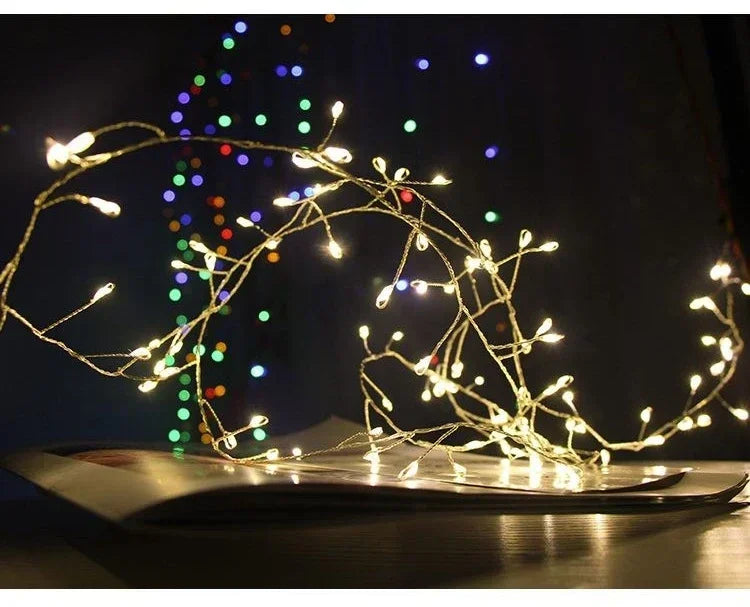 Christmas LED String Lights Garland Holiday Christmas Decoration Battery/USB Holiday Wedding Fairy Lights  Home