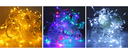 Christmas Tree Decorations Led Fairy String Lights Garlands for Home Garden Wedding Party Outdoor Indoor Decor New Year Gifts