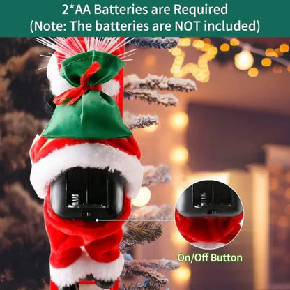 Santa Claus Ladder Ornament