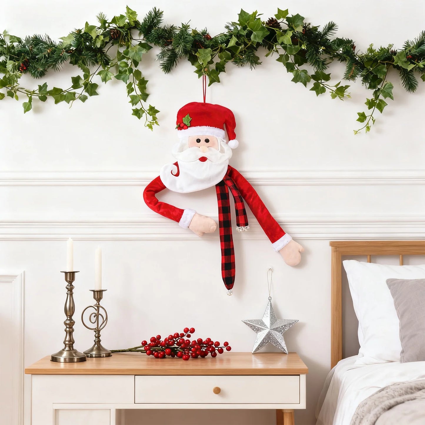 Christmas Decorations Santa Home Christmas Tree Decor Santa Tree Top Christmas Tree Decoration Home Decor Holiday Decoration