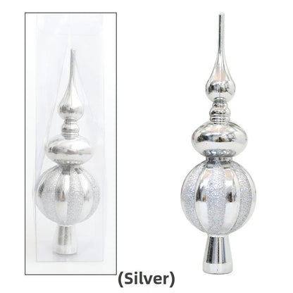 Christmas Tree Decorations, Shiny Christmas Tree Top Ornaments Christmas Tree Hang Pendant Festival Ornament For Home Decor