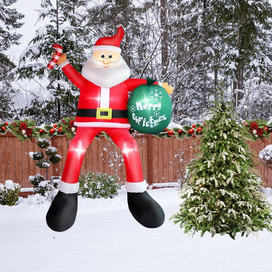 8FT Climbing Inflatable Santa