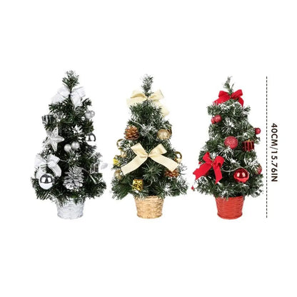 Christmas Tree Decorations Children DIY Handicraft Home Bedroom Party 40cm Artificial Christmas Tree 2026 New Year Gift