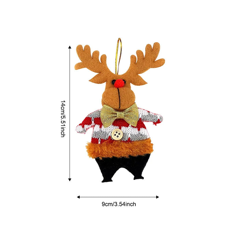 Christmas tree decorations, mini Christmas tree star ornaments, party atmosphere, window display arrangement