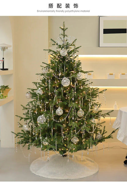 Christmas encryption PE fir Christmas tree with multiple sizes to choose from, home shopping mall hotel scene decoration