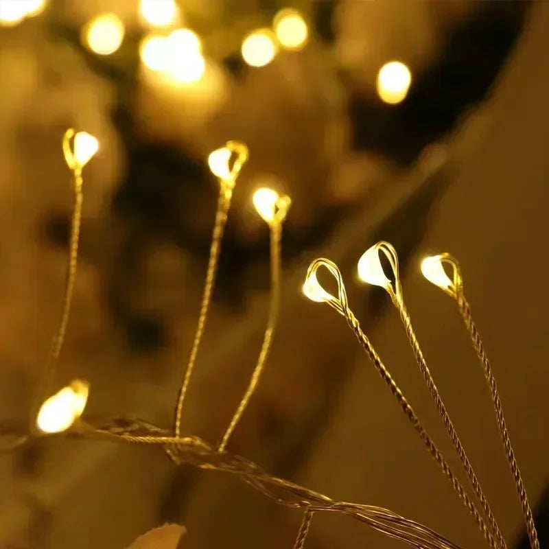 Christmas LED String Lights Garland Holiday Christmas Decoration Battery/USB Holiday Wedding Fairy Lights  Home