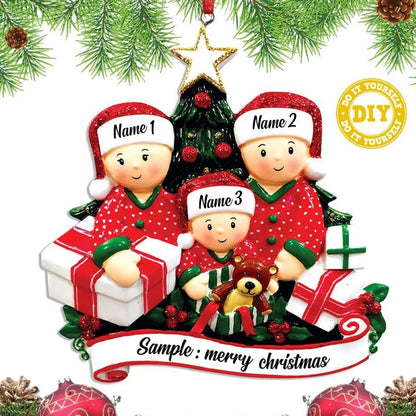 Christmas Tree Hanging Ornaments DIY Personalised Holiday Home Decor Gifts Navidad New Year 2026 Christmas Decorations for Home