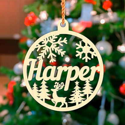 Christmas Ornaments Christmas Ornaments for Kids and Adults, Custom Ornaments Name Ornaments for Christmas Tree