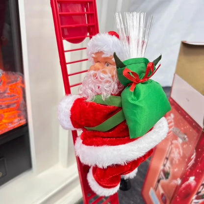 Santa Claus Ladder Ornament