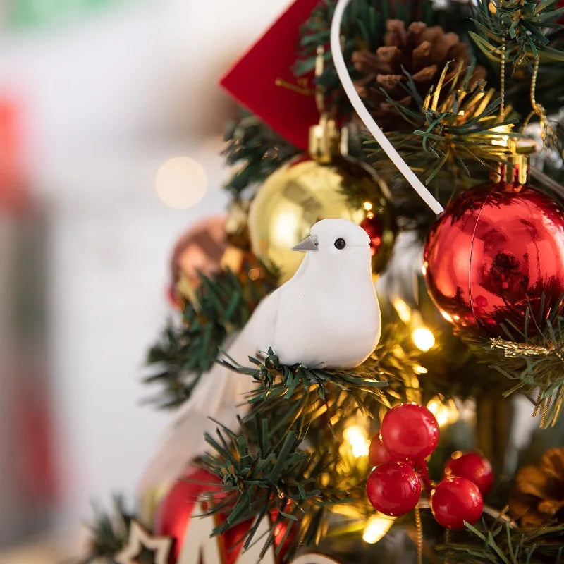 Christmas Decoration 45/60cm Christmas Tree Desktop Small Tree Ornaments New Year Navidad Gift Christmas Festival Party Supplies
