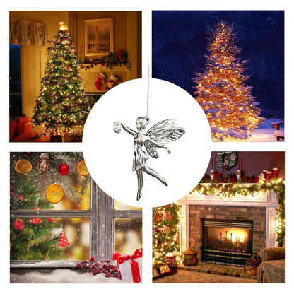 Christmas Ornaments Glossy Christmas Ornament Decoration Seasonal Pendants Charm for Home Winter Holiday Porch Window Front Door