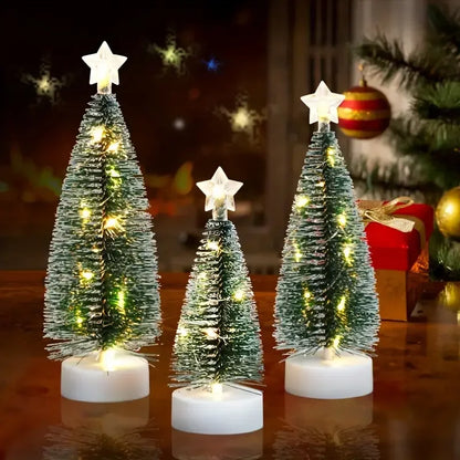 3/5/18pcs Crystal Christmas Tree Ornaments - New Year, Winter Party Decorations, Festive Tree Decorations, Best for Christmas
