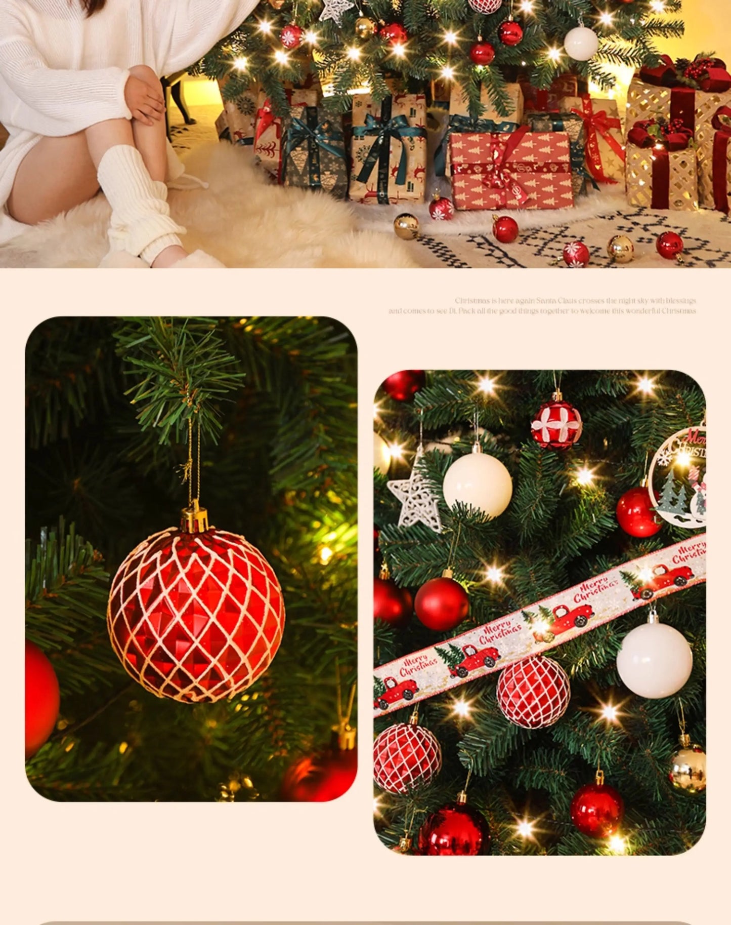 Christmas Tree 2025 New Model Dense Large Tree Living Room Decoration DIY Internet Celebrity Style Christmas Tree Christmas