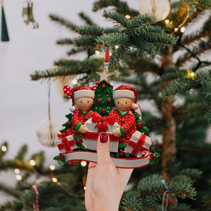 Christmas Tree Hanging Ornaments DIY Personalised Holiday Home Decor Gifts Navidad New Year 2026 Christmas Decorations for Home