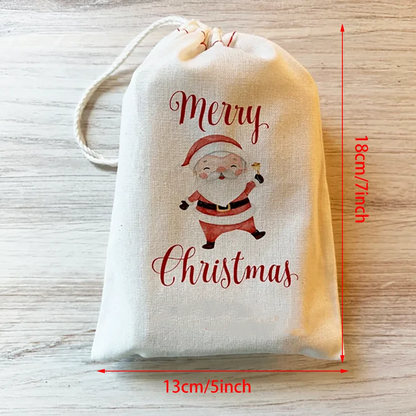 Merry Christmas Gift Bags Christmas Gift Wrapping Christmas Stocking Stuffers Favors New Year Present Santa Claus Holiday Party